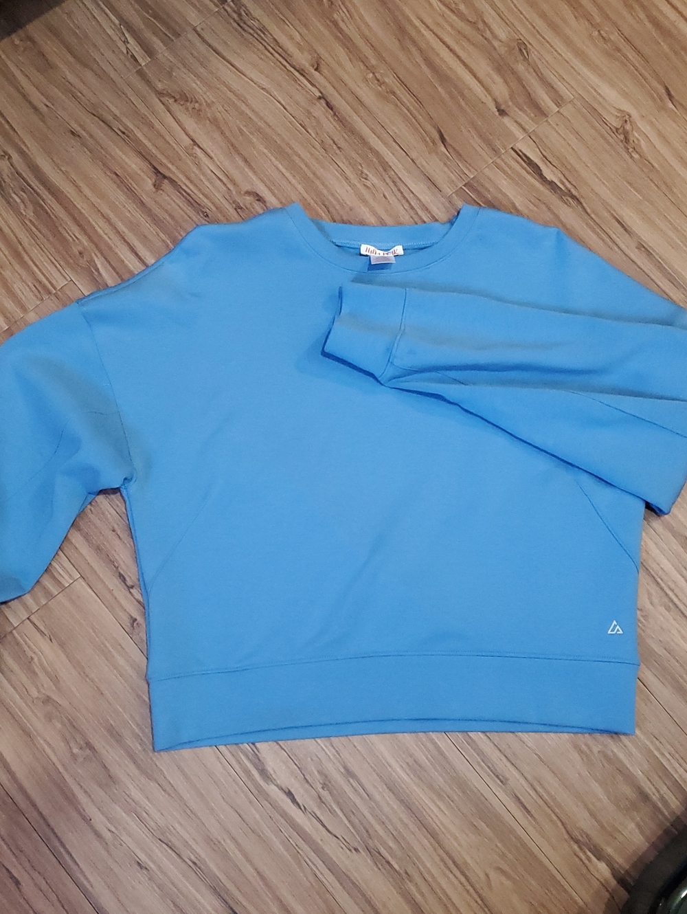 Luna Peak  Blue Crewneck Womens Sweater